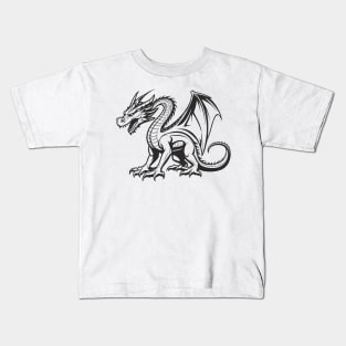 Dragon Expressionism Kids T-Shirt